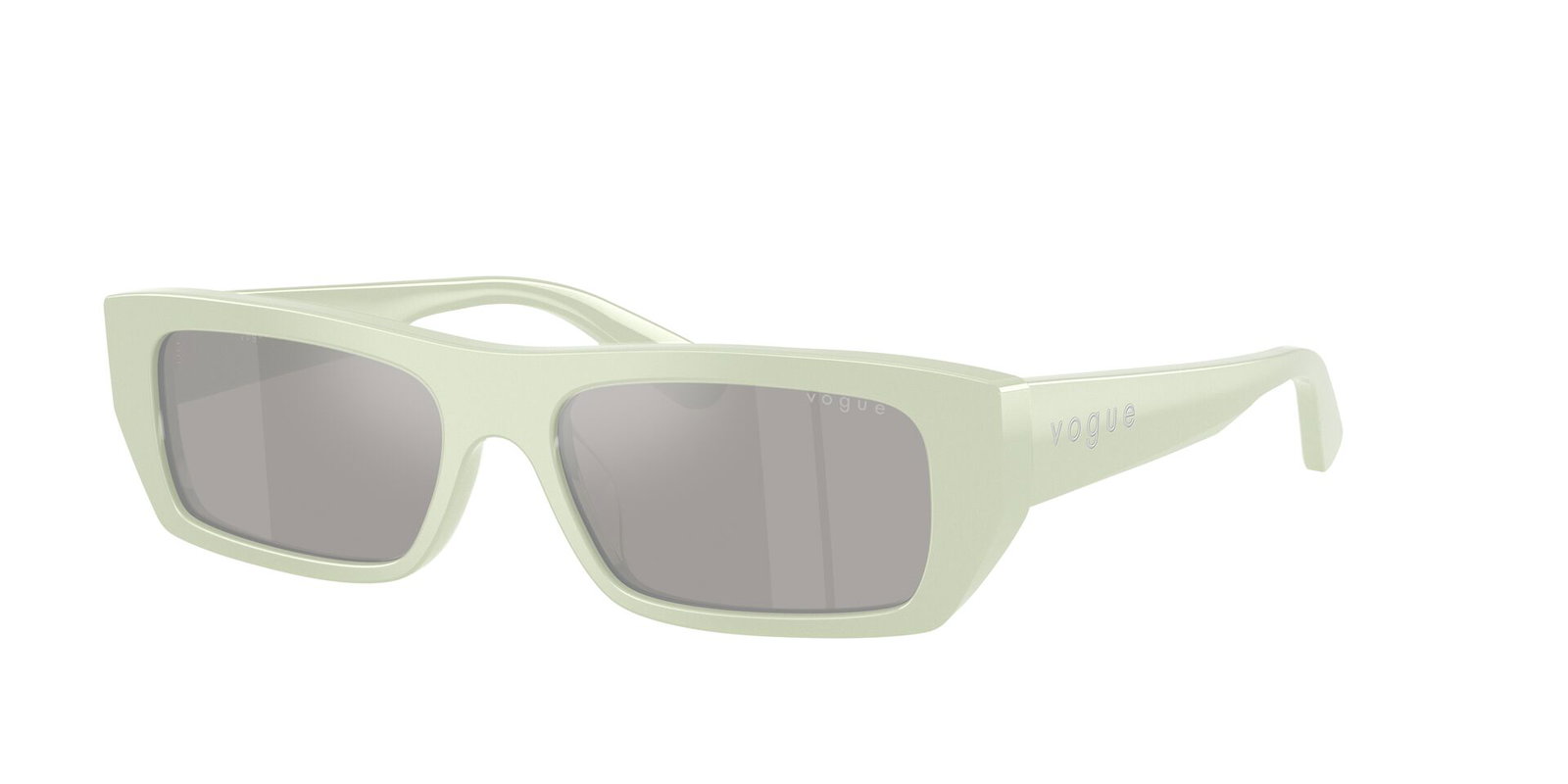 Das Bild zeigt die Sonnenbrille 0VO5616S von Vogue in der Farbe Mintgrün
